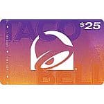Taco Bell $25 eGift 기프트카드