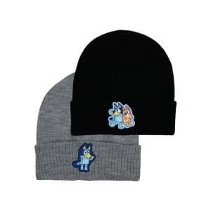 Bluey Men's 2-Pack Beanie Style Hat Set, One Size