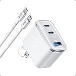 Anker Nano 70W USB-C Charger (3-Port + Cable)