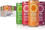24-Pk 8.4-Oz IZZE 스파클링 주스, 4가지 맛 혼합 팩