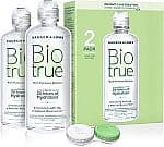 2 x 2-Pack 10-Oz Biotrue Multi-Purpose Contact Lens Solution with Lens Case