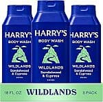 Harry's Body Wash 18oz 3팩
