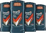 Degree 어드벤처 데오도란트 4개입
