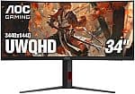AOC CU34G4Z 34" WQHD 커브드
