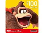 Nintendo eShop $100 Gift