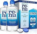 2 Pack 12-oz Renu Contact Lens Solution
