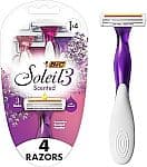 BIC Soleil 3 면도기 4팩