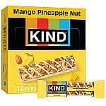 KIND 스낵바 망고파인애플 12개