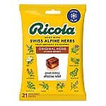 Ricola 자연 허브 캔디 21개입
