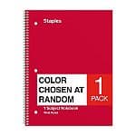 Staples - 학용품 세일