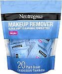 Neutrogena 메이크업 리무버 토플릿 20매입