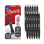Sharpie S-Gel 펜 블루 12개