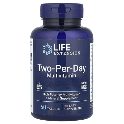 Life Extension Two-Per-Day V1 60 Tablets