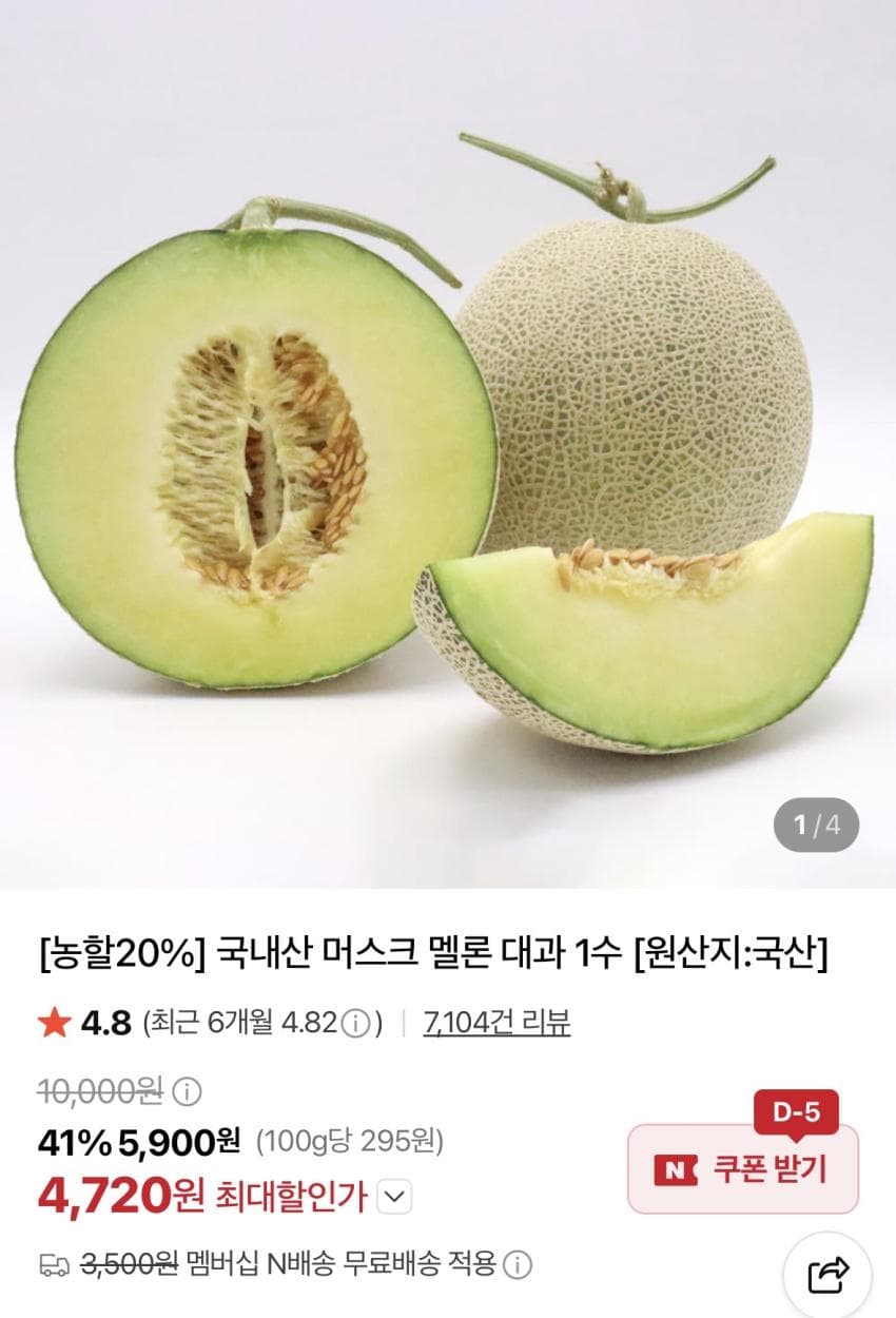 멜론 대과 1수