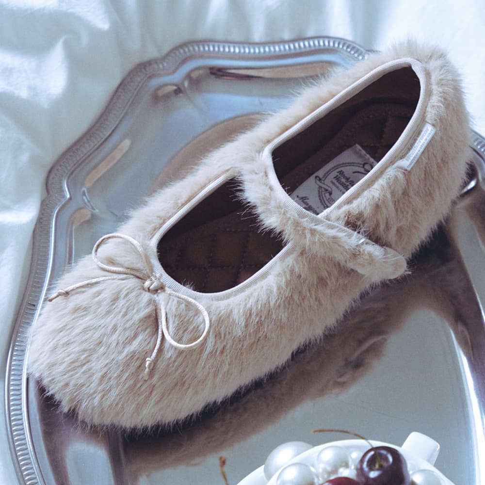 BELLA Fur Mary Janes - 6 Colors