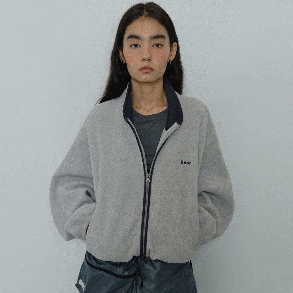 COZY FIT FLEECE ZIP-UP MINT