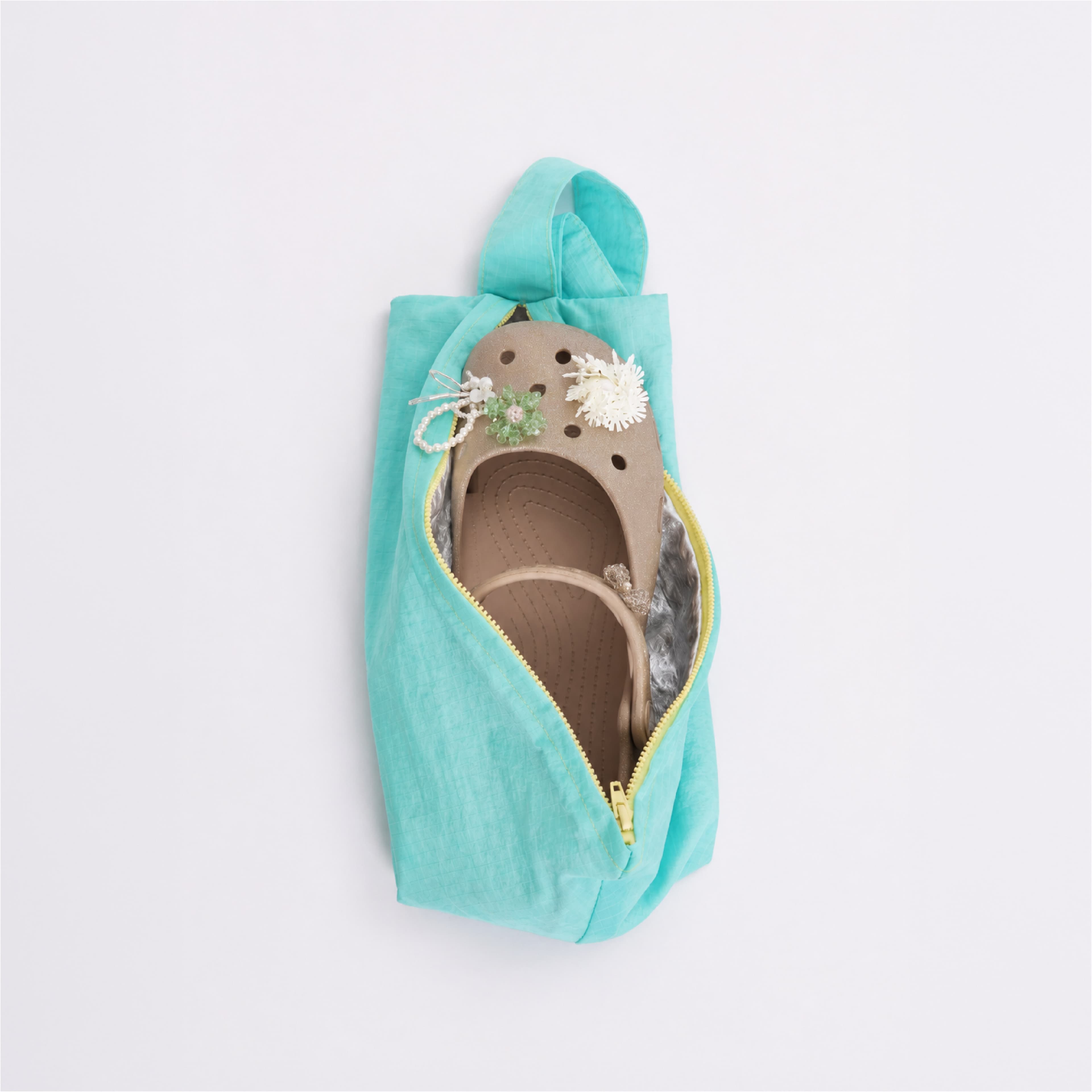 Shoe pouch Bubble blue