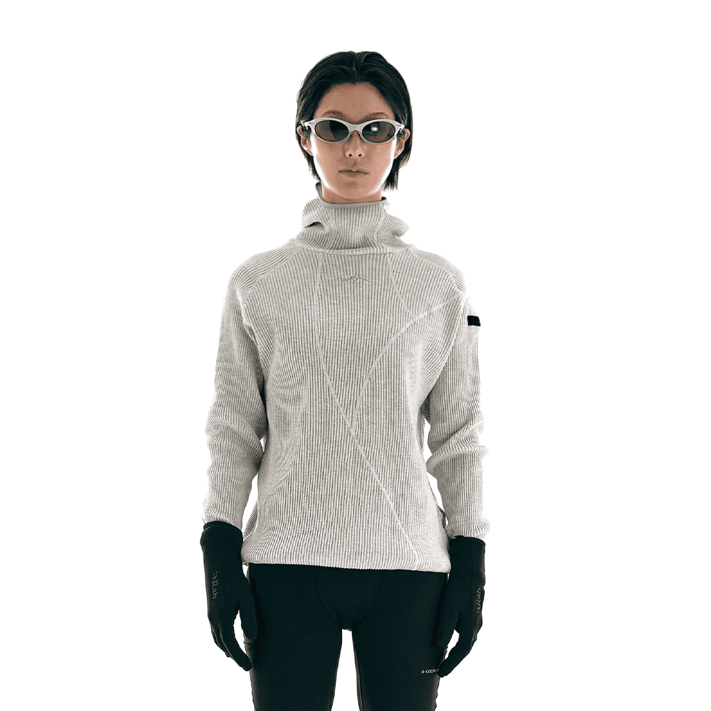 Waffle Warmer Hoodie (Cream) - Women