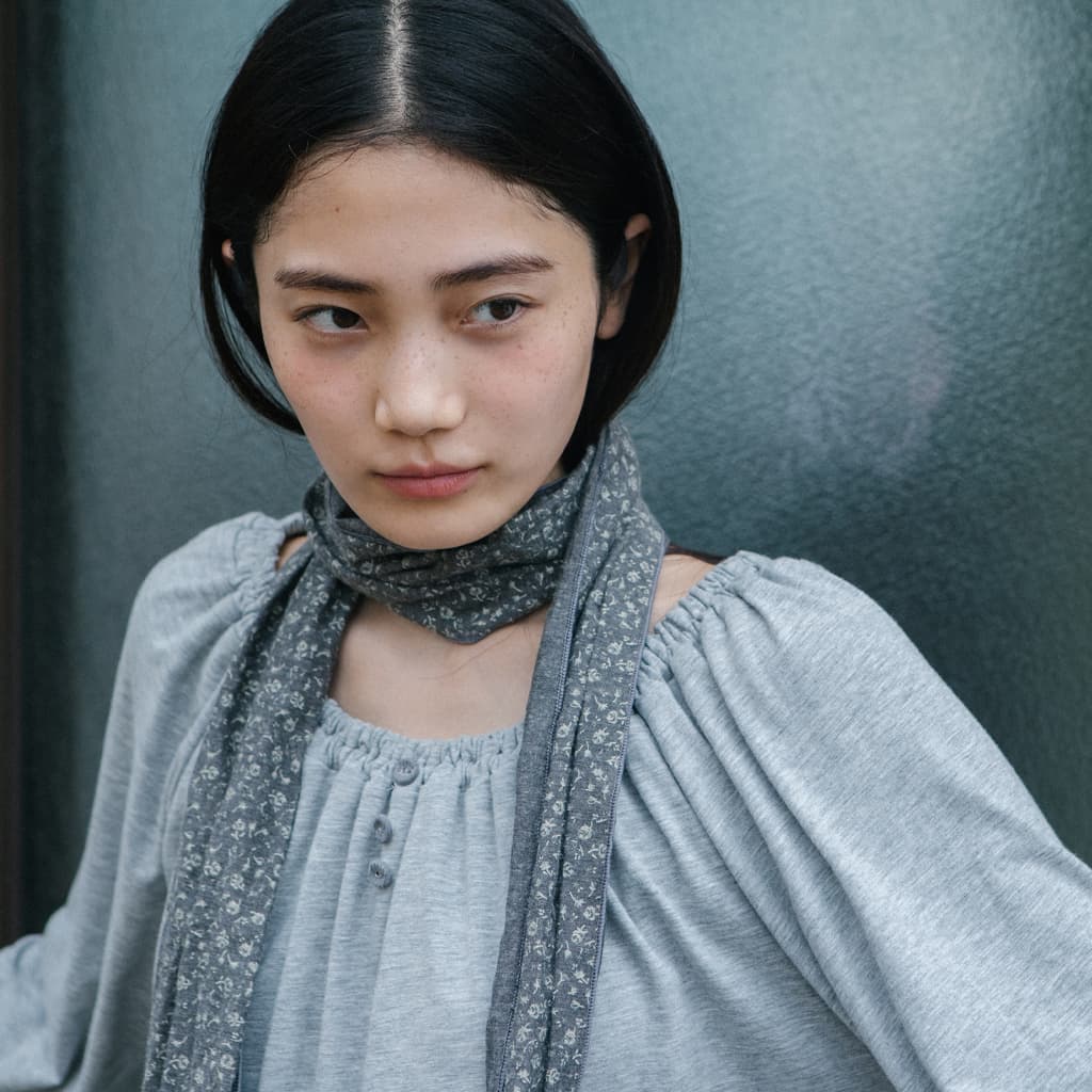 STRING BOAT NECK JERSEY