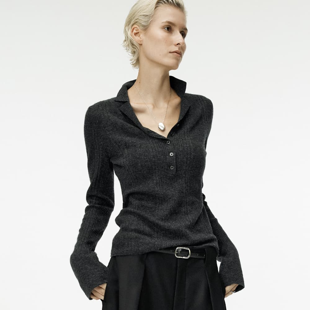 Weightless Wool Collared