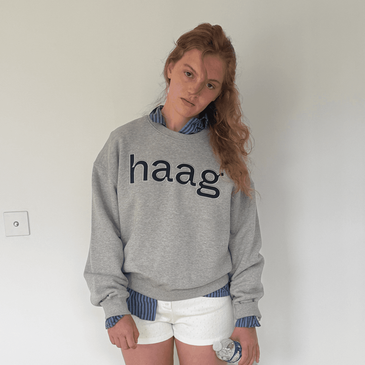 birthday sweatshirt (grey)