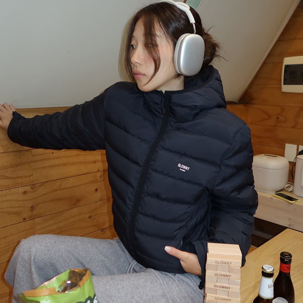 ELIO AIRY PADDING JACKET 네이비