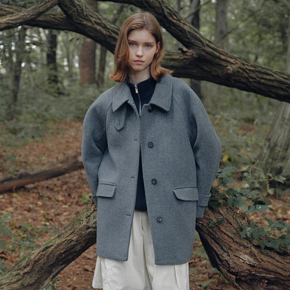 CLASSIC WOOL HALF COAT