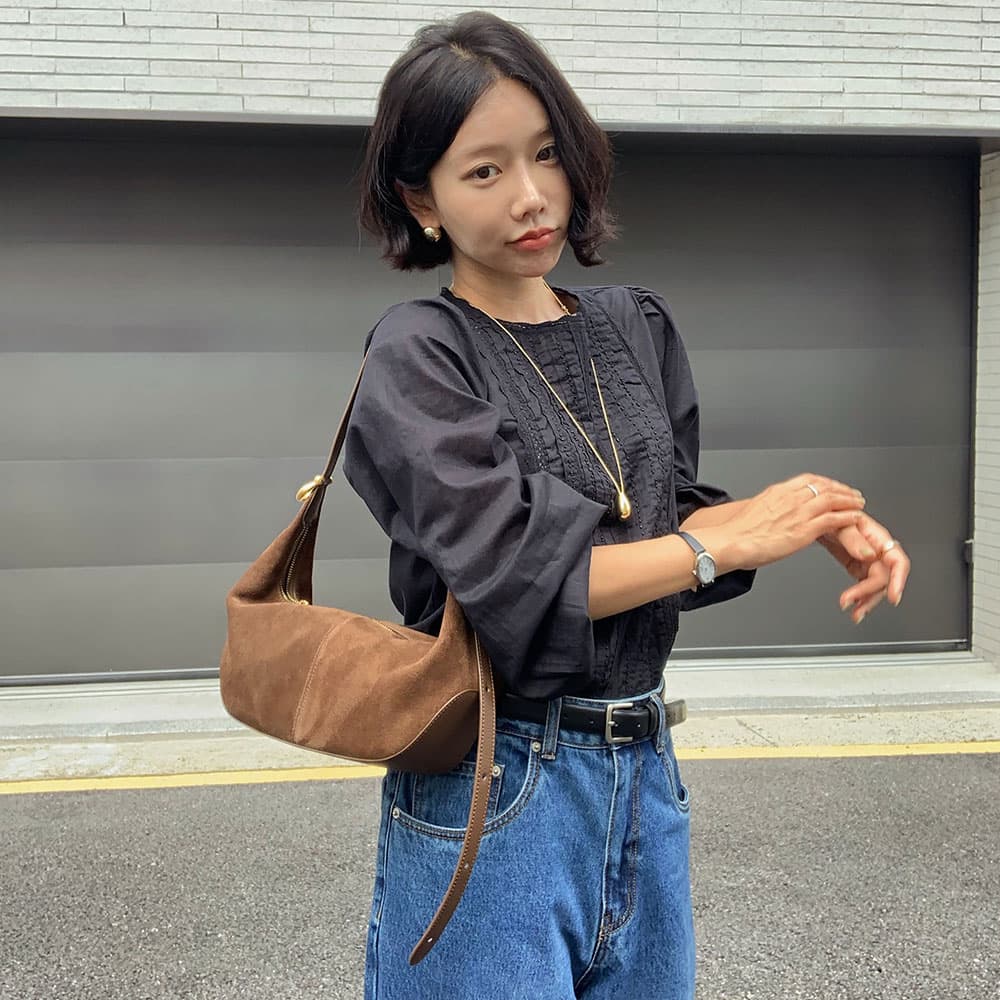 SAC AUDE 스웨이드 브라운