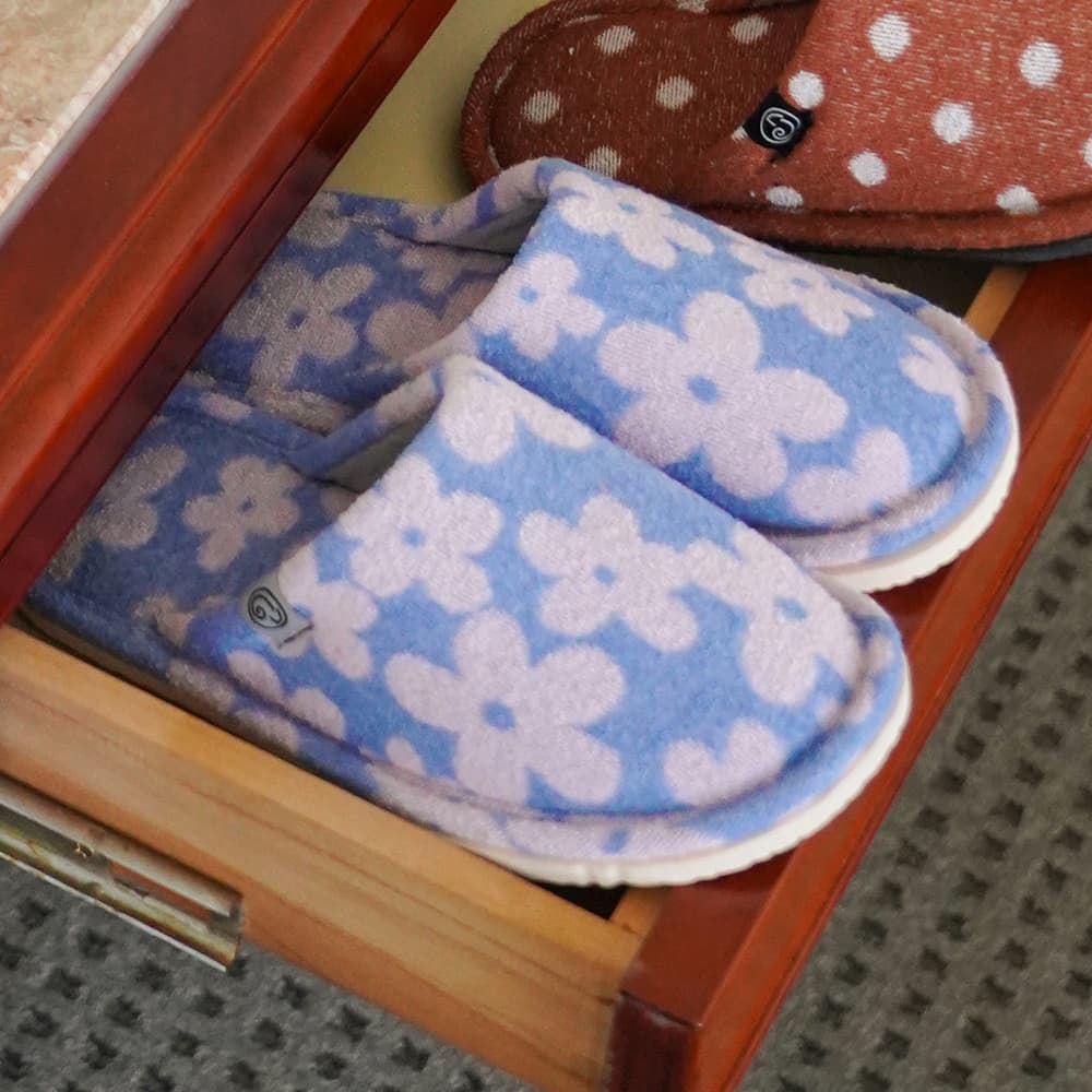 Terry Modern Vintage Living Room Slippers