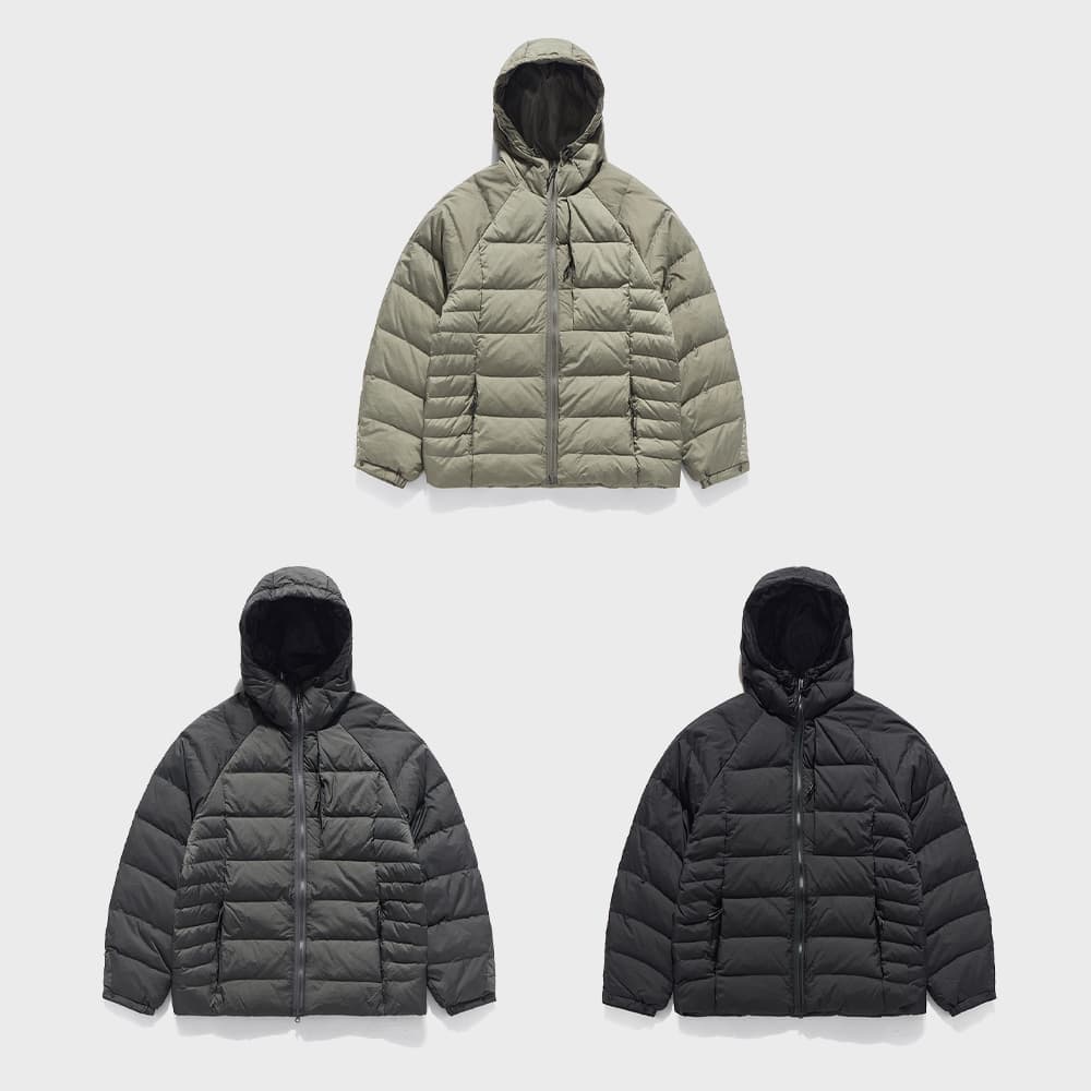 ESSENTIAL Light Hooded Down Jumper