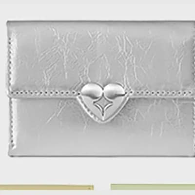 HEARTY FLAP WALLET (15 COLOR)