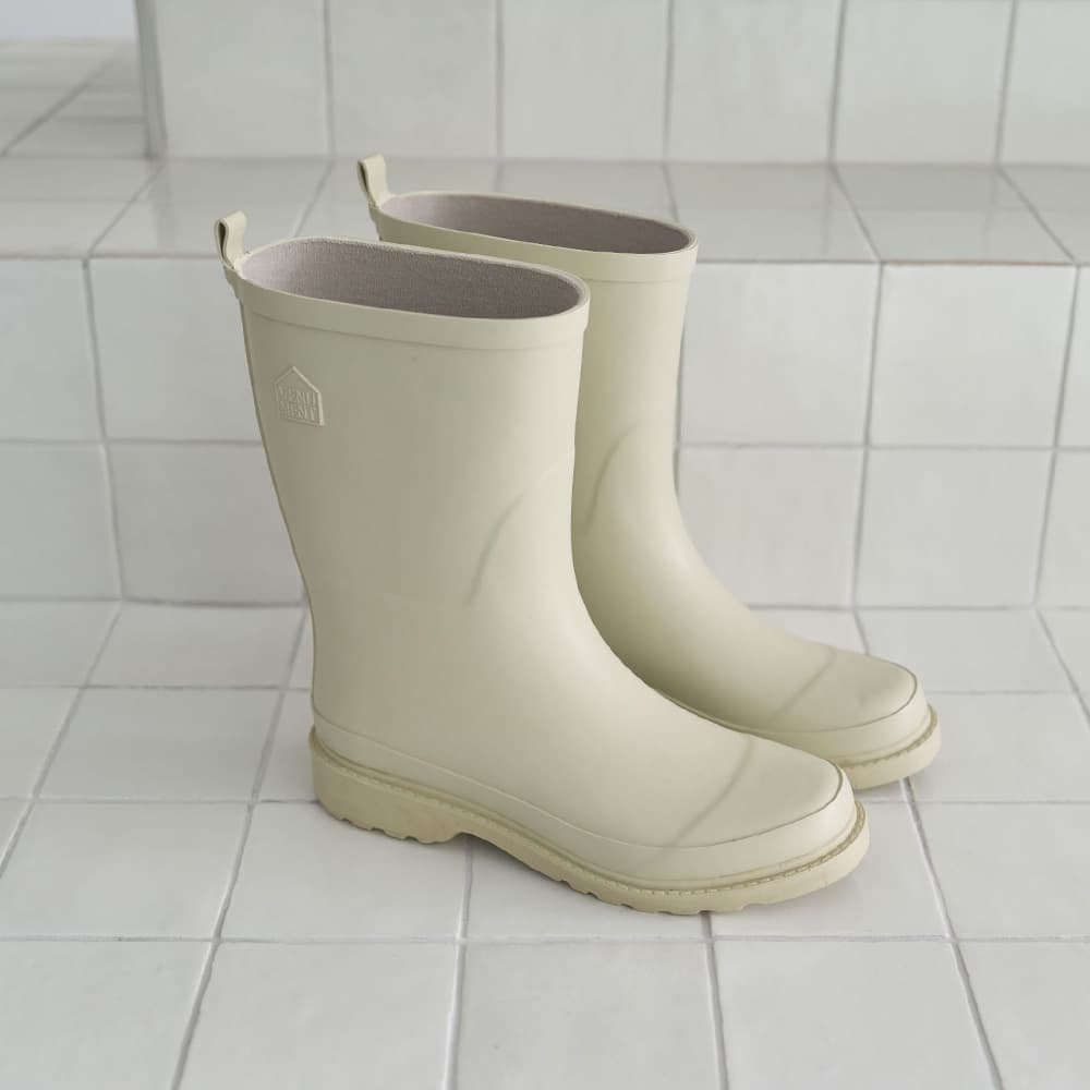 Rubber Boots Egg Shell (MID / LONG)