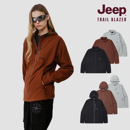 JEEP 아카디아 트레일 테크 플리스 재킷