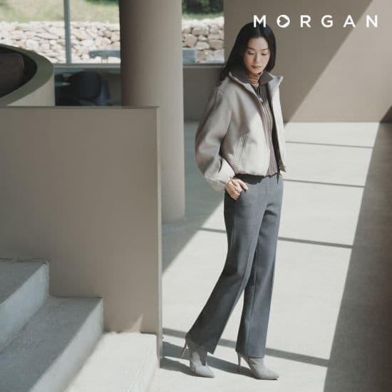 모르간 26FW 기모 밴딩 팬츠