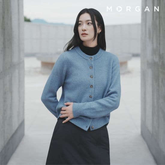Morgan 26FW New Wool Knit Cardigan