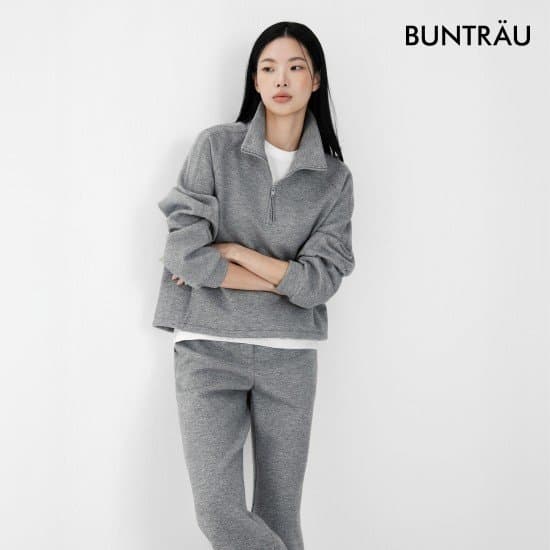 분트로이 26FW 기모 스웻 셋업