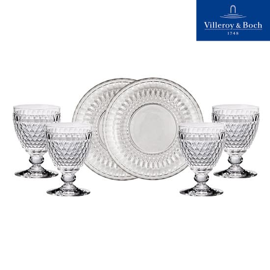 Villeroy & Boch 크리스탈 고블렛잔 4P