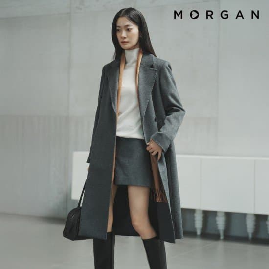 모르간 캐시미어100 코트