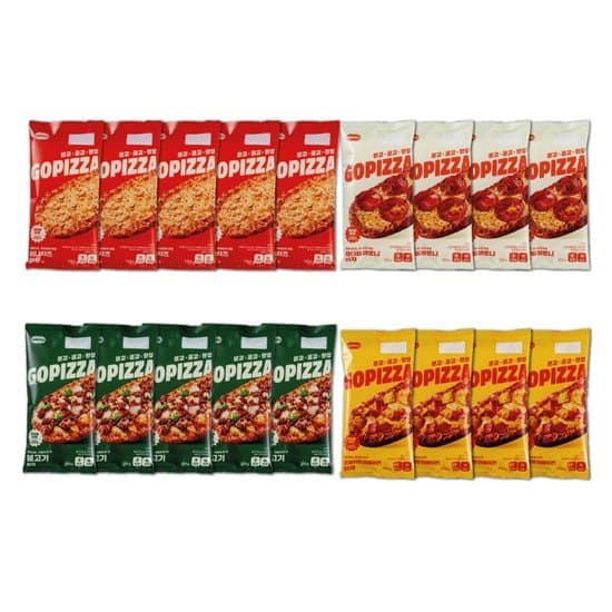 GOPIZZA 18-pack assorted set