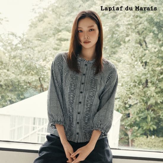 라삐아프 핀턱 셔츠 2종