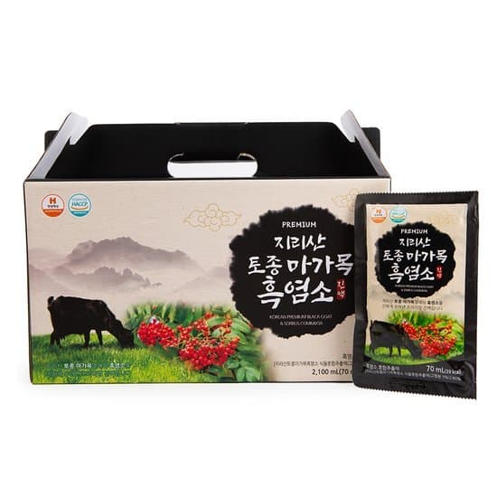 지리산 토종 흑염소 진액 4박스