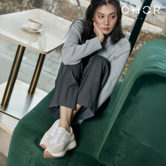 코어 어센틱 오리진 소가죽 스니커즈