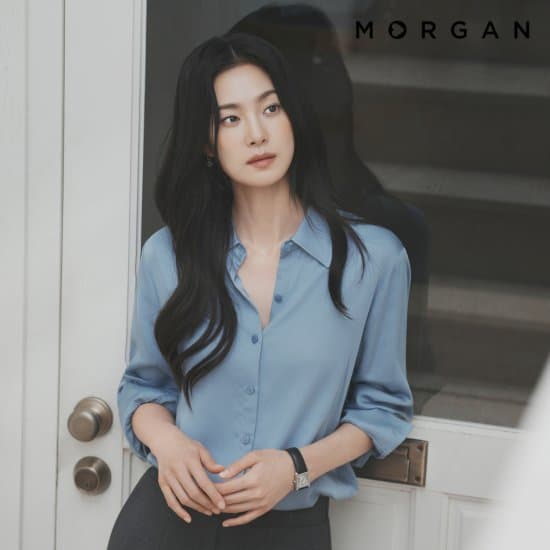 모르간 베이직 모달100 셔츠