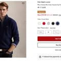 Ralph Lauren 반집업 풀오버