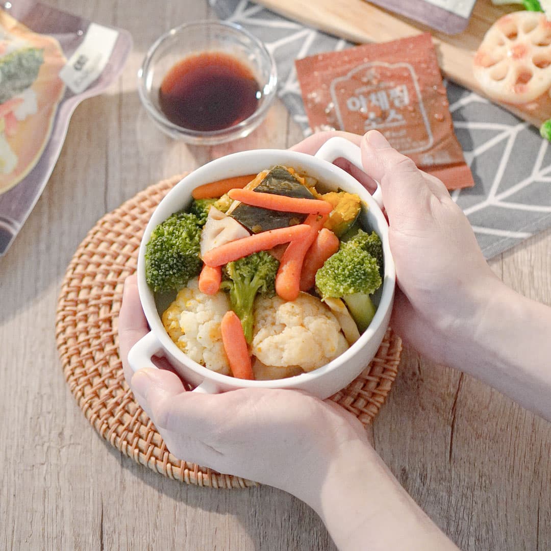 야채찜 200g x 6 + 고구마야채찜 180g x