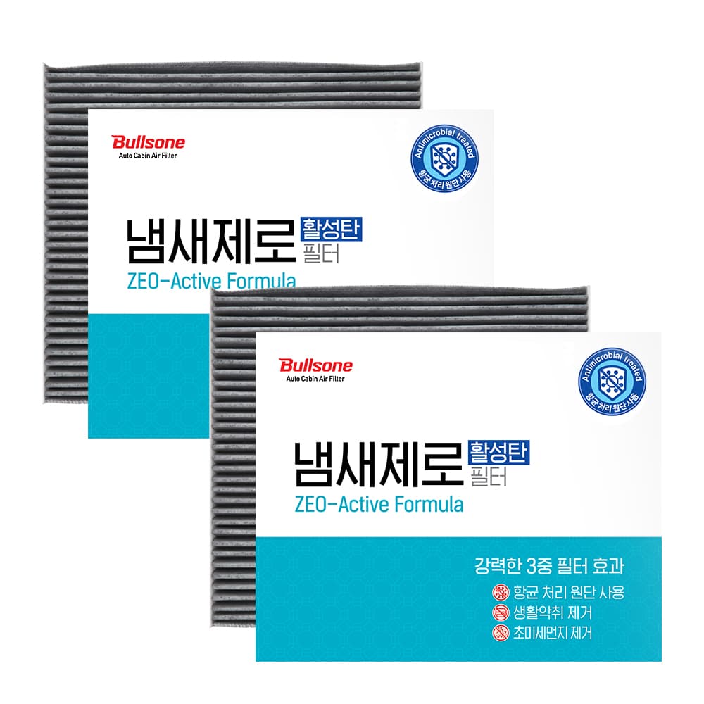 불스원 냄새제로 활성탄 에어컨필터