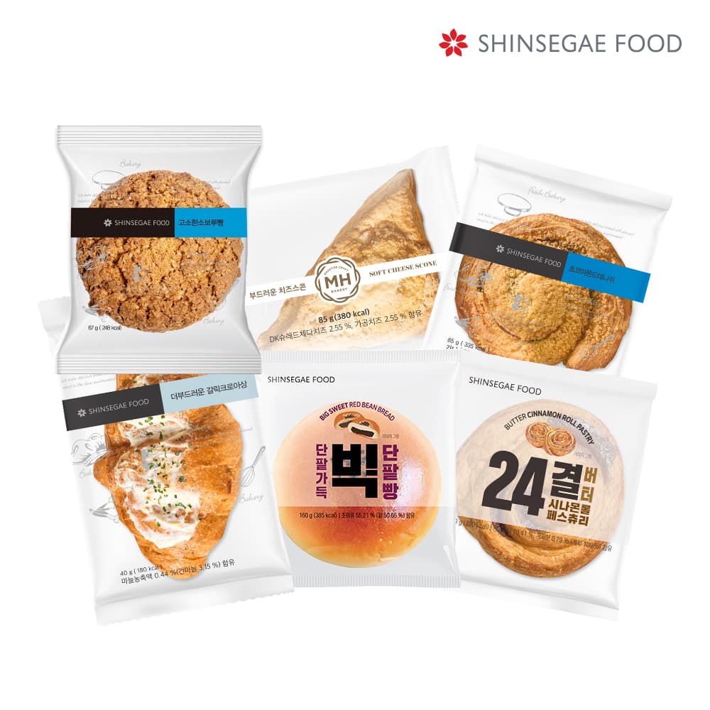 밀크앤허니 실온빵 10종 세트