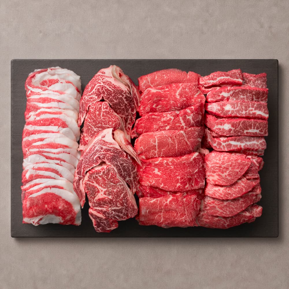 한우 투뿔 누리세트 1++ 1kg