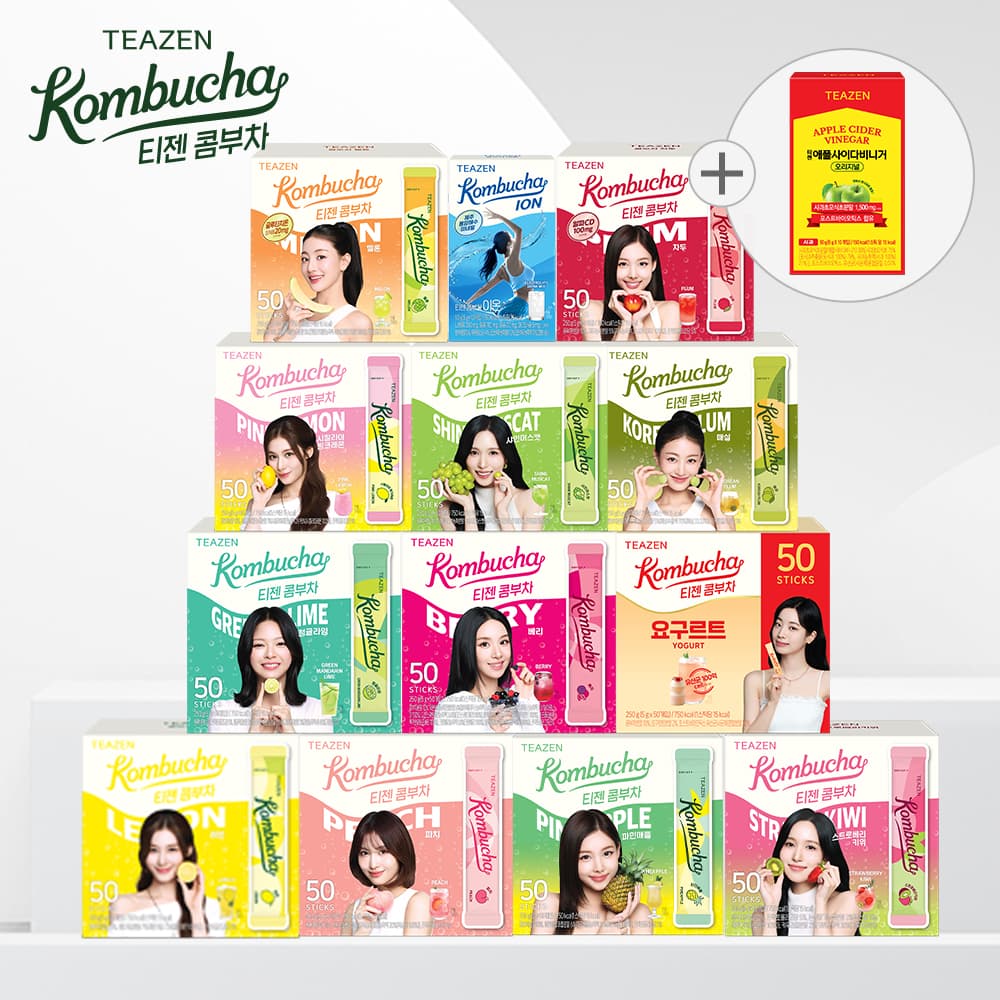 티젠 콤부차 1+1 총 100스틱