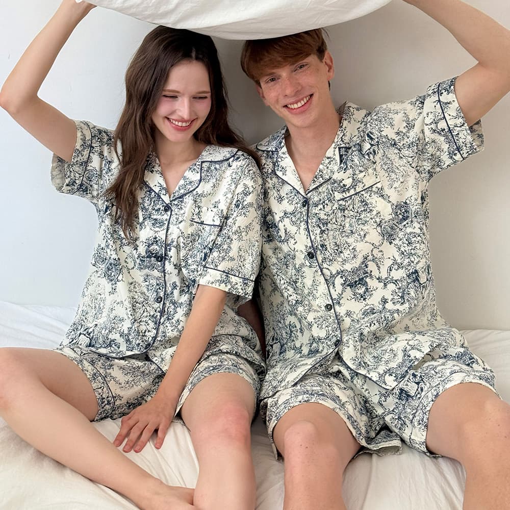 빅사이즈 여름 파자마